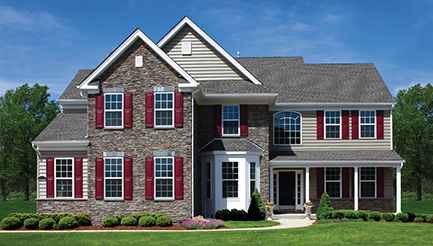 Builder's Model Home for Immediate Delivery at Whispering Pines in Coopersburg, Pennsylvania